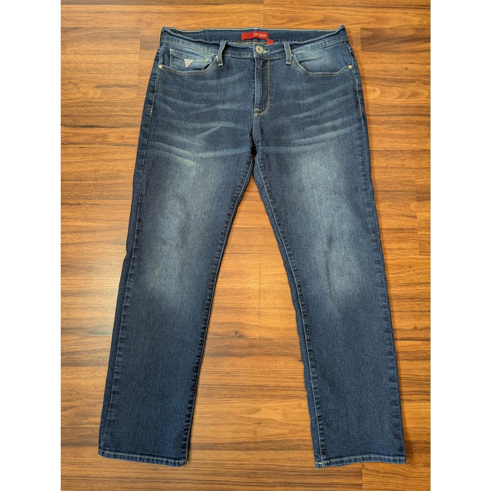 Guess Men's Straight Jeans - Indigo